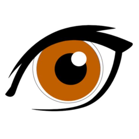 Googly Eyes Brown Clip Art Eye Liner Cliparts Png Download 600600