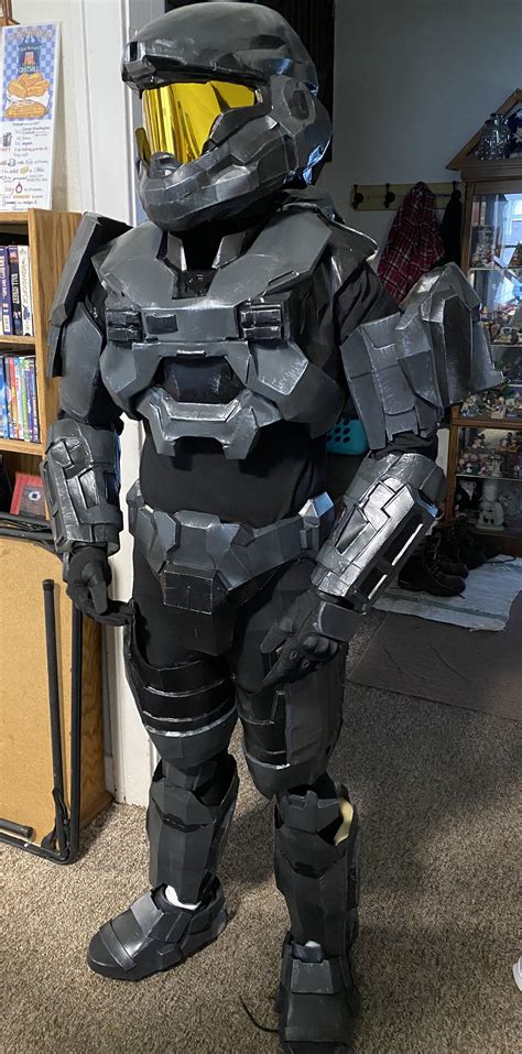 Almost Finished Halo Reach Pepakura And Foam Hybrid Spartan Suit