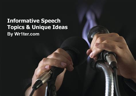 630 Informative Speech Topics And Unique Ideas Wr1ter