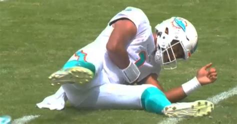 Tua Tagovailoa Carted To Dolphins Locker Room After Taking Huge Hit