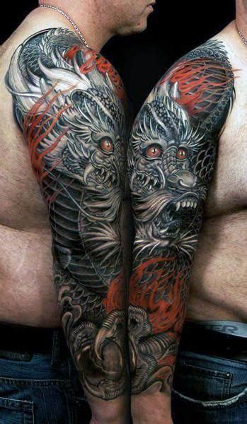 50 Chinese Dragon Tattoo Designs For Men Flaming Ink Ideas