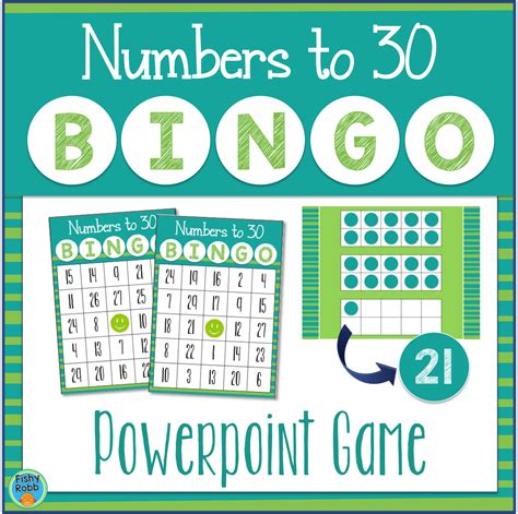 Fun Powerpoint Bingo Game For Learning To Recognize Numbers To 30 Math