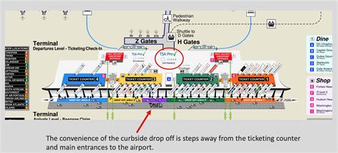 Iad Curbside Valet Map Airport Marketing Income
