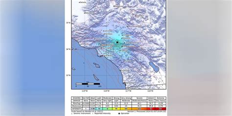 A Magnitude 42 Earthquake Shakes A Wide Area Of Southern California