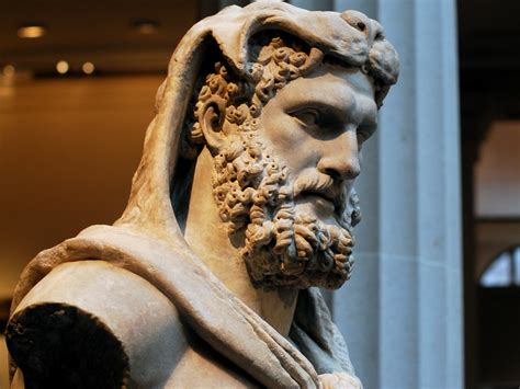 A Bearded Hercules Marble Statue Of A Bearded Hercules Me Flickr