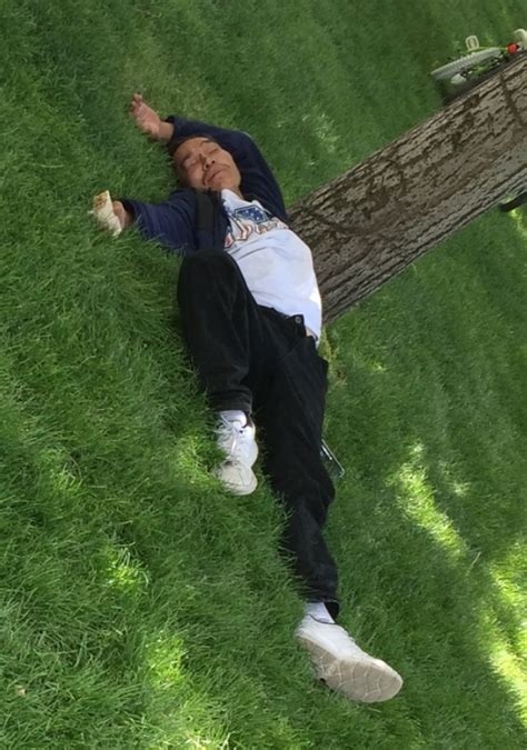 This Guy Passed Out At The Park With A Burrito In His Hand Meme Guy