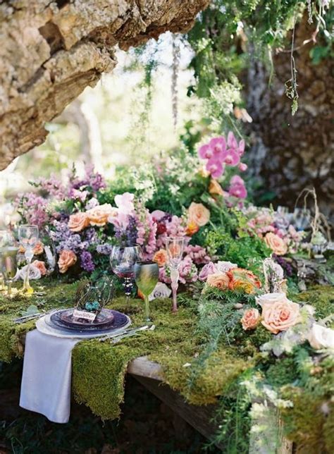 Dreamy Ideas For An Enchanted Woodland Wedding Enchanted Forest