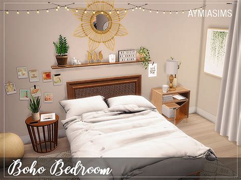 Sims 4 Cc Boho Bedroom