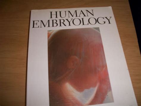 Human Embryology Textbook Ebay