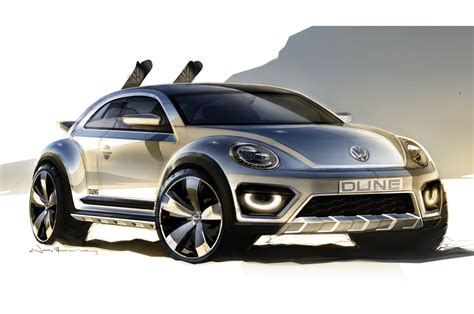 Volkswagen Teases Beetle Dune Concept Ahead Of Detroit Motor Trend Wot