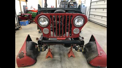 Part 3 Project Blue J Yj To Cj Grille Conversion Round Headlight