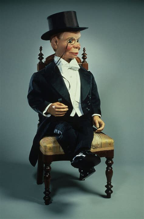 Original Charlie Mccarthy Ventriloquist Dummy Used By Edgar Bergen
