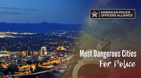 Most Dangerous Cities For Police Officers Fbi Uniform Crime Reporting