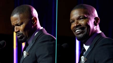 Jamie Foxx Emotionally Reflects On His Health Scare In First Public Appearance Since