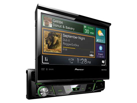 Avh X Bt Din Dvd Receiver With Flip Out Display Bluetooth