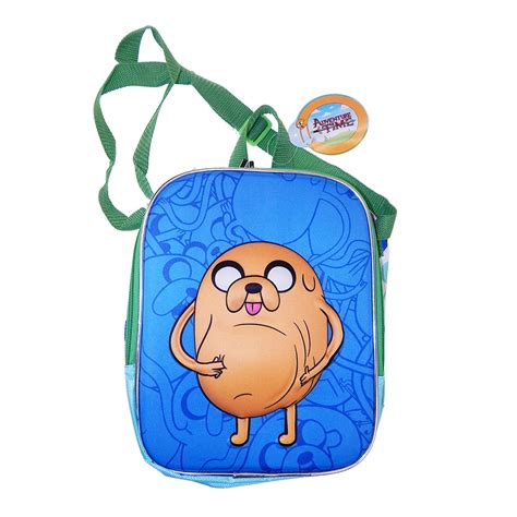 cartoon network adventure time belly jake lunch bag backpack