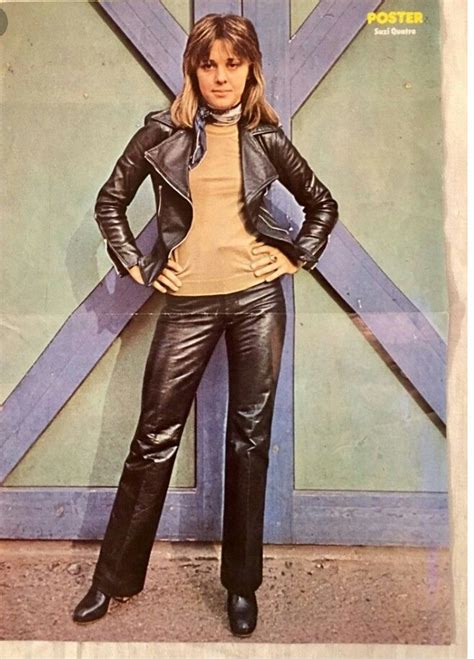 Suzi Quatro Poster Rare Frida Abba Rock And Roll Girl S Girl