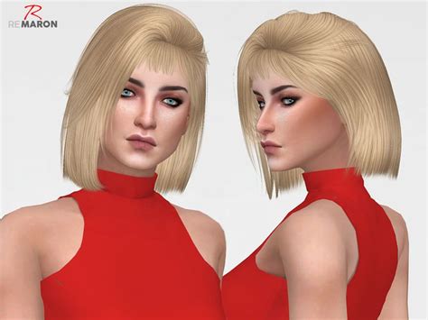 The Sims Resource Leahlillith`s Hoola Hair Retextured By Remaron