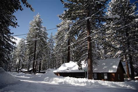 Photos See Tahoe Before And After This Weeks Blizzard