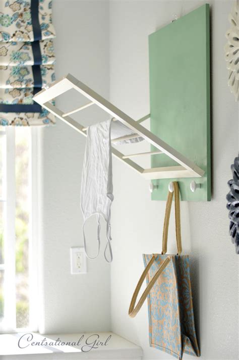 I am thrilled with the final draft. Centsational Girl » Blog Archive DIY: Laundry Room Drying Rack - Centsational Girl