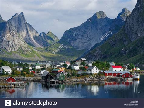 Fishing Village Reine Moskenes Lofoten Norway