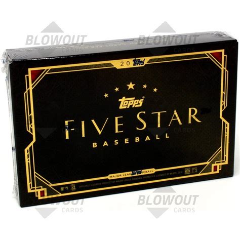 Check spelling or type a new query. 2018 Topps Five Star Baseball Hobby Box