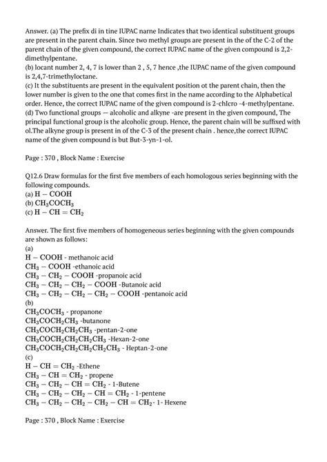 Ncert Solutions For Class 11 Chemistry Chapter 8 Organic Chemistry