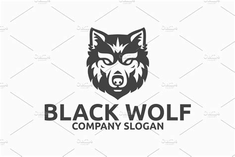 Black Wolf Logo Creative Daddy