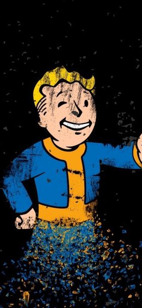 Download Fallout 4 Vault Boy For Iphone X Wallpaper Fallout Wallpaper