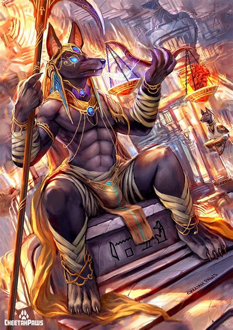 Anubis Deuses Egipicios Deuses Egípcios Mitologia Egípcia
