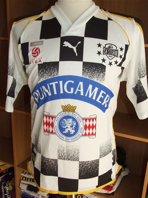 Sportklub sturm graz information, including address, telephone, fax, official website, stadium and manager. SK Sturm Graz Home football shirt 2002 - 2003.