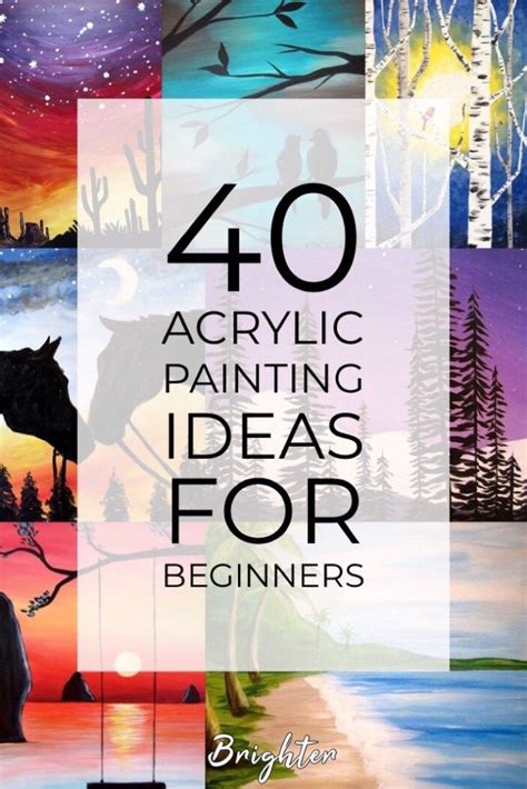 Canvas Painting Tutorials Simple Acrylic Paintings Acrylic Painting