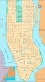Printable Manhattan Map With Streets And Avenues