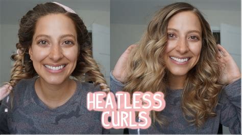 OVERNIGHT HEATLESS CURLS HAIRSTYLE For LONG MEDIUM AND SHORT HAIR