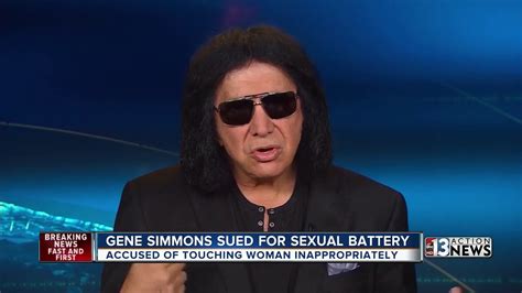 Gene Simmons Sued For Sexual Battery Youtube