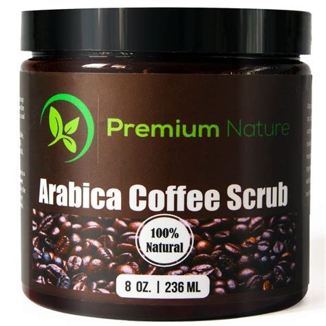 premium nature natural arabica coffee scrub 8 oz n4 free image download