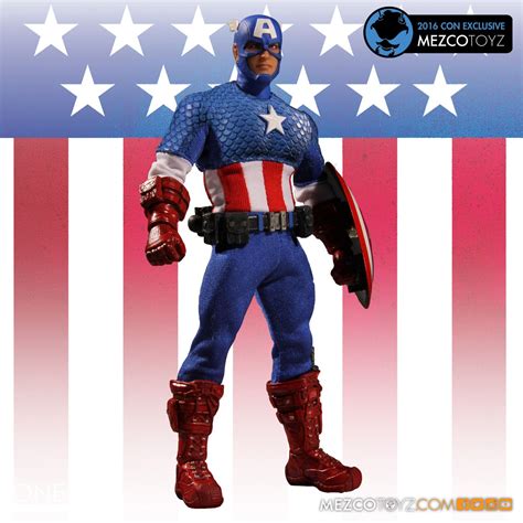 One12 Collective Captain America Deluxe Classic Version Con Exclusive