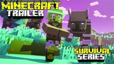 Minecraft Trailer Survival Series Youtube