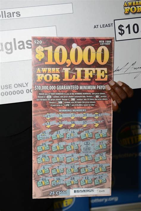 I read recently that ny has over $28 million in uncollected winnings. Brooklyn butcher scores $10,000-a-week scratch-off game ...
