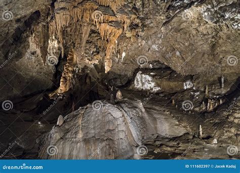 Demanovska Cave Of Liberty Slovakia Stock Image Image Of Mysterious