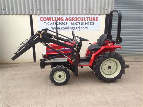 Yanmar Compact Tractor Yanmar F15dt Tractor And Front Loader For Sale