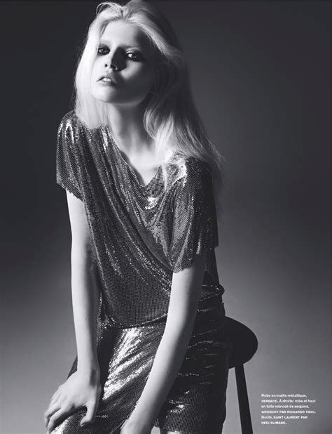 Glamorama Ola Rudnicka By Richard Bush For Numéro 152