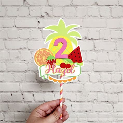 Editable Welcome Sign Two Tti Frutti Birthday Tutti Fruity Etsy