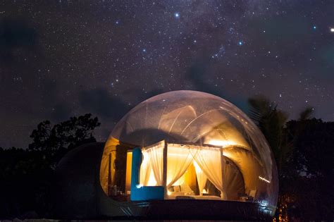 This See Through Bubble Tent On The Beach Is The Ultimate Glamping