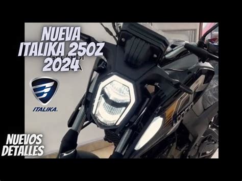 Nueva Italika 250z 2024 La Killer De Las 250 Tal Como La 48 Off