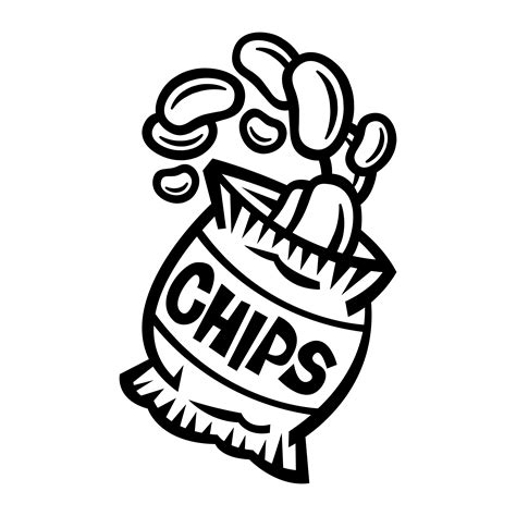 Free Chip Bag Template Svg Chips Potato Mockup And Te Vrogue Co