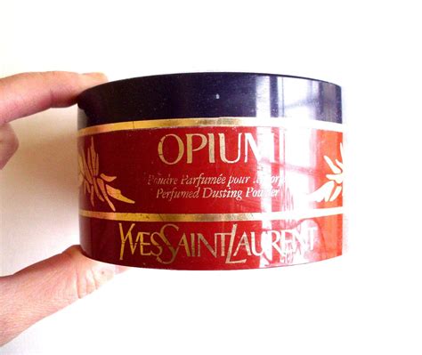 Vintage Yves Saint Laurent Opium Perfumed Dusting Powder 52