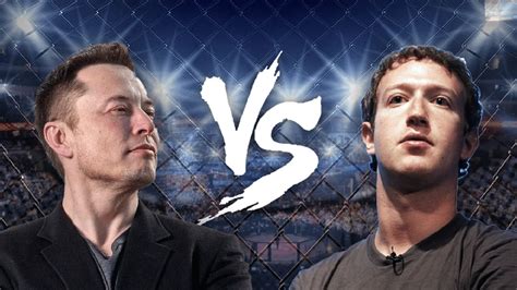 TROCA DE FARPAS Elon Musk e Mark Zuckerberg trocam provocações antes