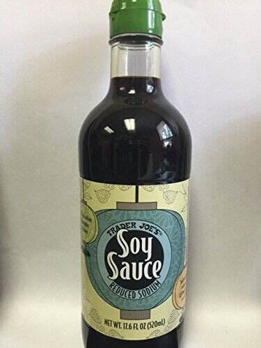 Trader Joes Reduced Sodium Soy Sauce 176 Fl Oz 3 Pack Ebay