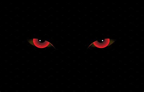 Demonic Red Eyes